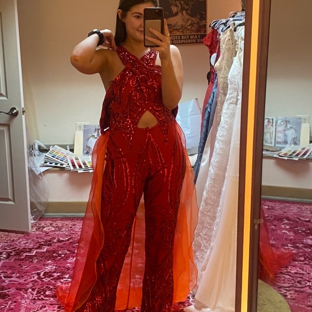 CUSTOM runway or talent outfit size 6 asking $500 OBO